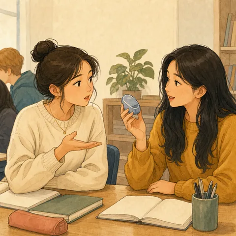 A friendly illustration showing what