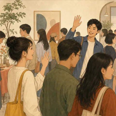A friendly illustration showing to know
