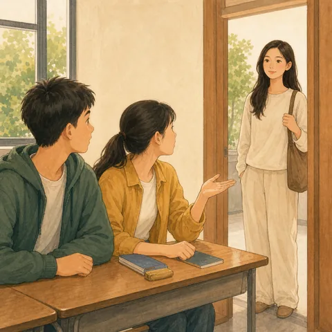 A friendly illustration showing who