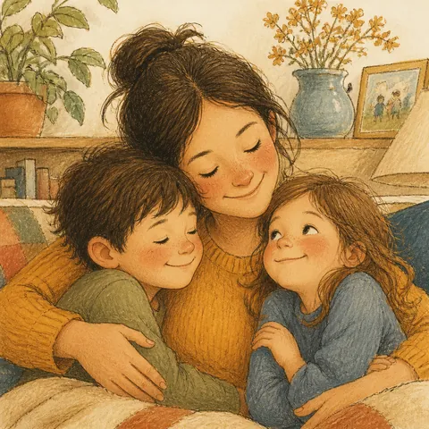 A friendly illustration showing to have