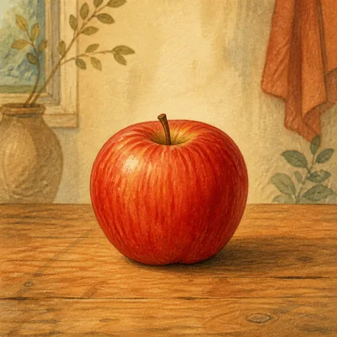 A friendly illustration showing one