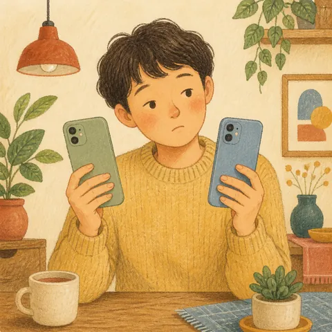 A friendly illustration showing which