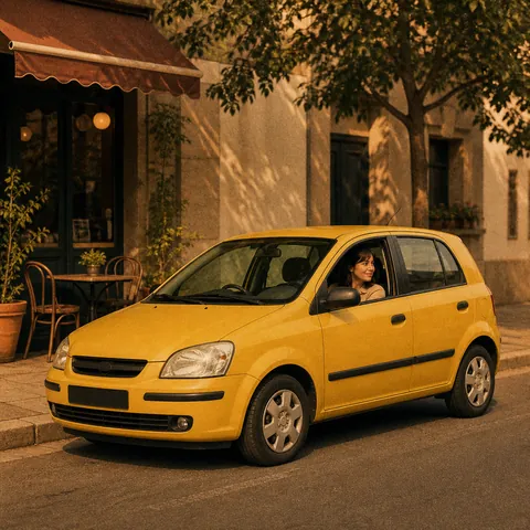 A friendly illustration showing taxi