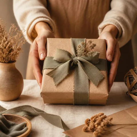 A friendly illustration showing to give (as a gift)