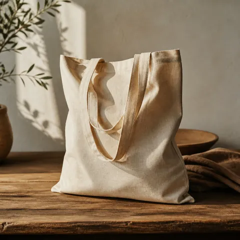 A friendly illustration showing bag