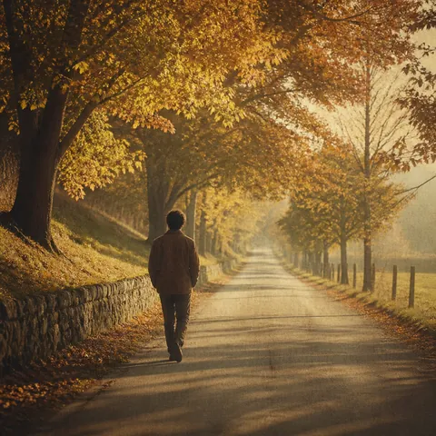 A friendly illustration showing to walk (as a way of going)