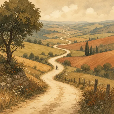 A friendly illustration showing long