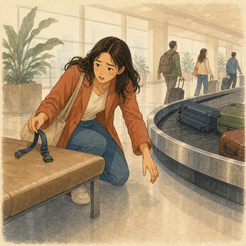 A friendly illustration showing to lose