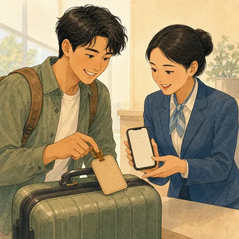 A friendly illustration showing number