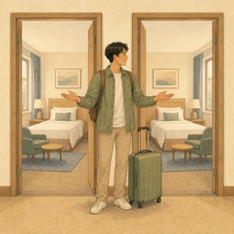A friendly illustration showing same