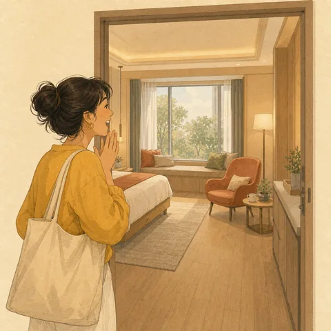 A friendly illustration showing special