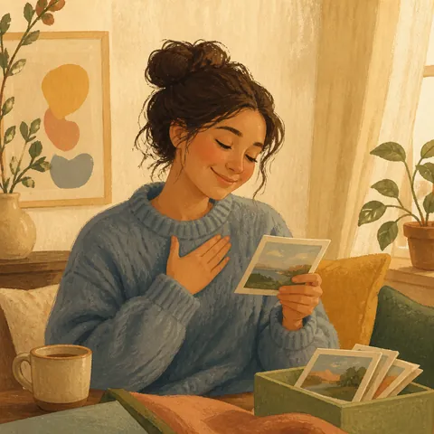 A friendly illustration showing satisfied