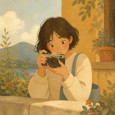 A friendly illustration showing to try