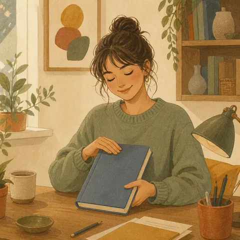 A friendly illustration showing to complete