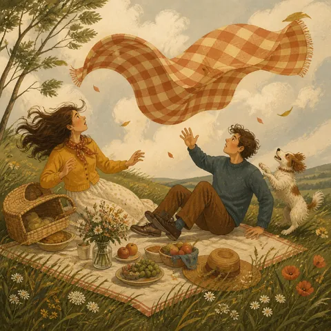 A friendly illustration showing suddenly