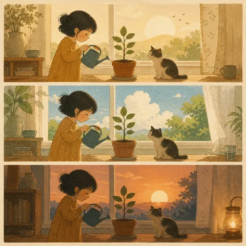 A friendly illustration showing always