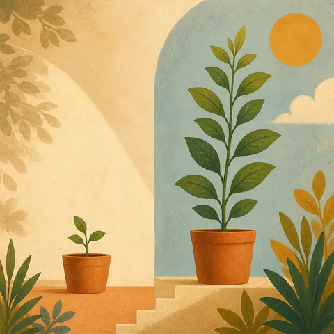 A friendly illustration showing to improve