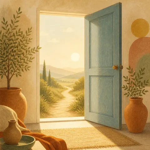 A friendly illustration showing opportunity